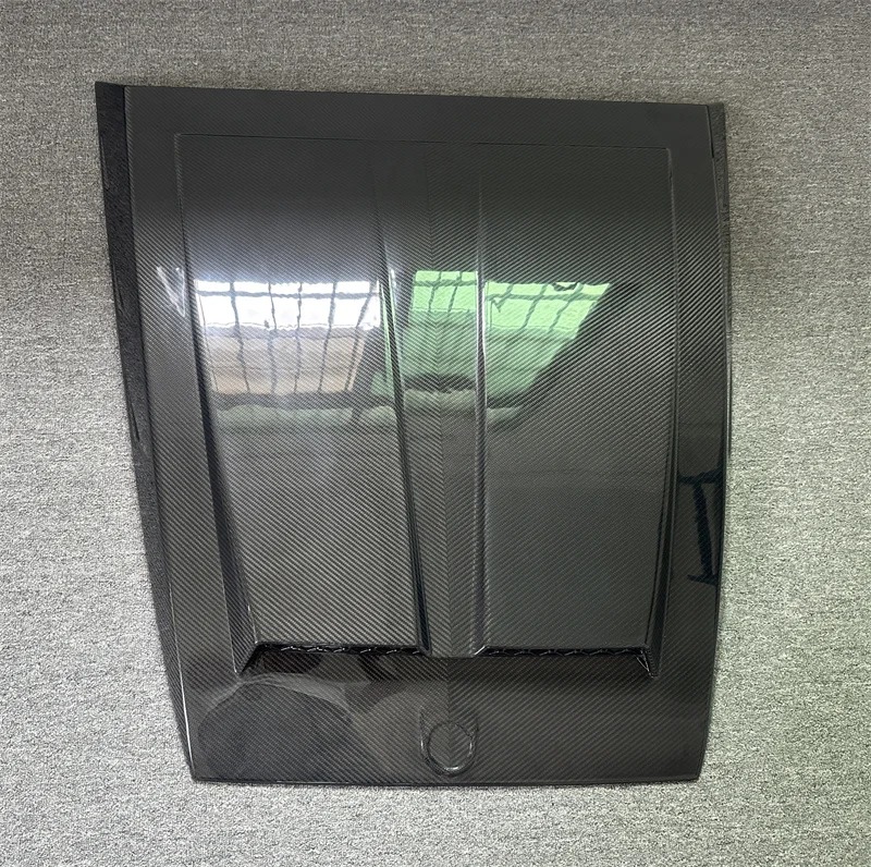 W464 Dry Carbon Fiber Front Bumper Hood Bonnet Cover for  W464 New G-class Made by Aluminum Alloy Mould